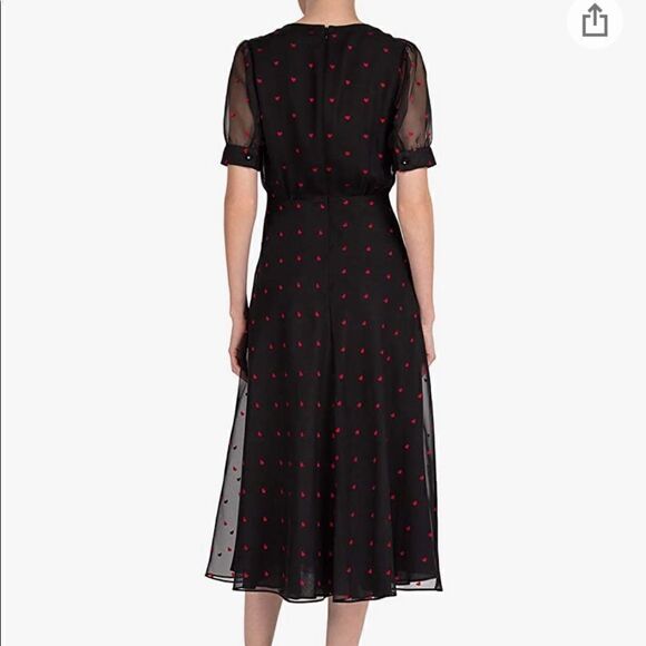The KOOPLES heart midi dress with buttons size 1 small - Picture 2 of 5
